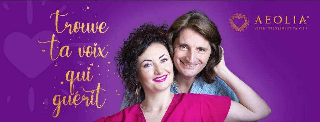 Banniere Ta voix qui guerit FR – DAVID & MATILDA AEOLIA