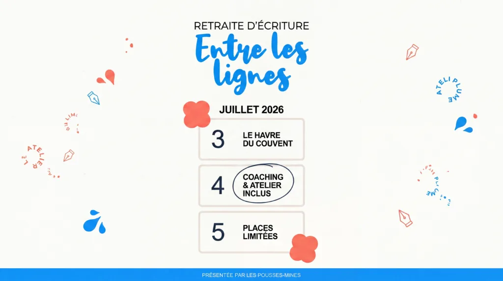 Entre les lignes - Retraite d'écriture